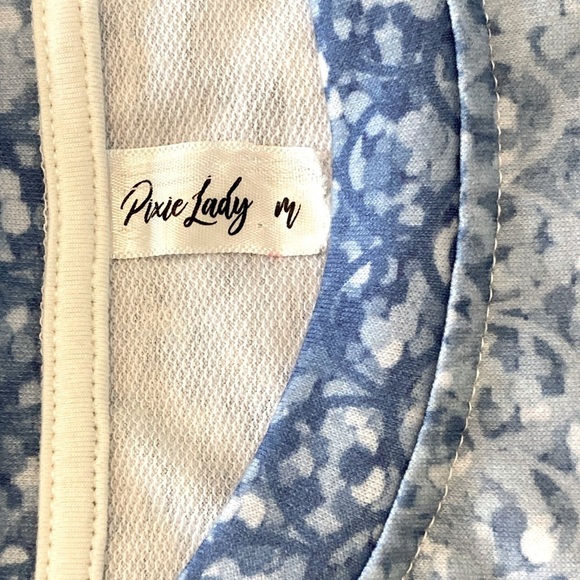 Pixie Lady ombré, water drop sweatshirt, size medium. EUC - Picture 6 of 8